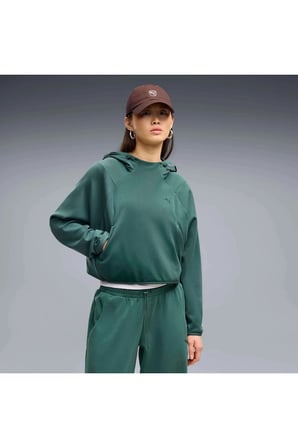 PUMATECH SENSE Hoodie Yeşil Kadın Sweatshirt
