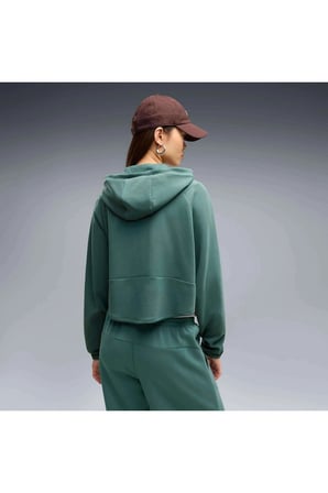PUMATECH SENSE Hoodie Yeşil Kadın Sweatshirt