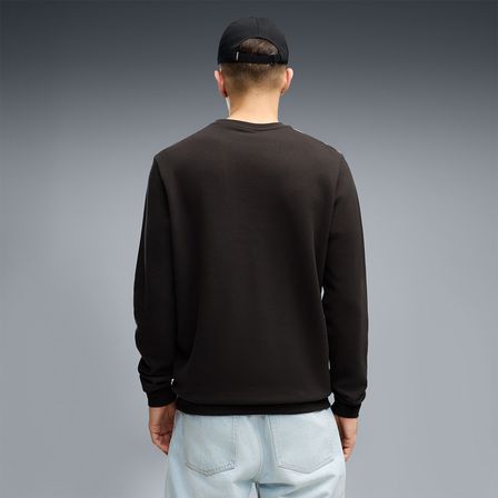 Puma Essentials Elevated Crew Erkek Siyah Sweatshirt
