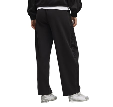 694024-01 Puma Her Barrel Leg Pants Kadın Eşofman Altı Siyah