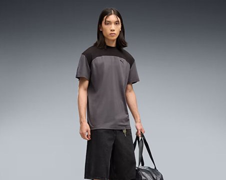 Puma PUMATECH TEE Erkek Günlük Tişört 69394634 Gri