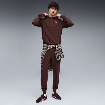 Puma ESS ELEVATED Hoodie Kahverengi Sweatshirts 692016 33