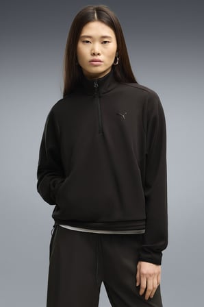 Puma Pumatech Sense Kadın Yarım Fermuarlı Sweatshirt