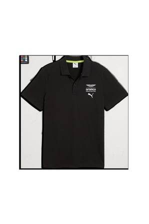 AMF1 Essential Polo Siyah Erkek T-Shirt & Polo