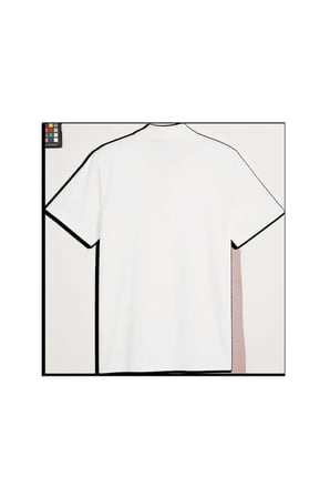 AMF1 Essential Polo Beyaz Erkek T-Shirt & Polo