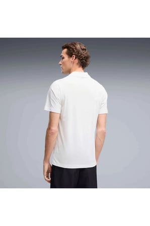 AMF1 Essential Polo Beyaz Erkek T-Shirt & Polo