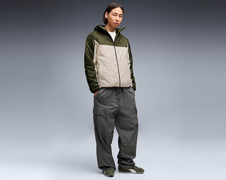 Puma ESS LIGHT PADDED JACKET Erkek Günlük Mont 68829682 Gri