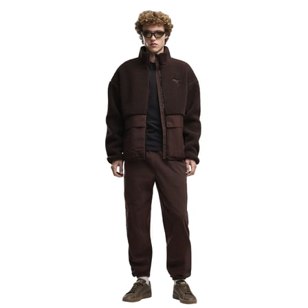 694562-33 Puma Hybrid Sherpa Jacket M Erkek Ceket Kahve
