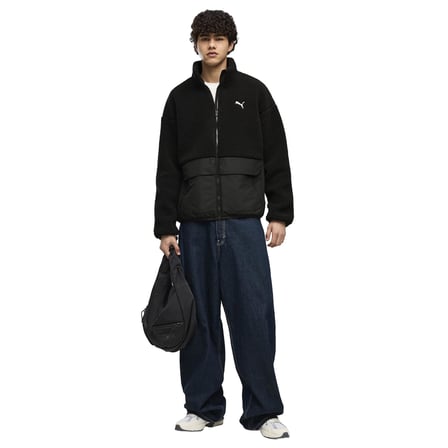 694562-01 Puma Hybrid Sherpa Jacket M Erkek Ceket Siyah