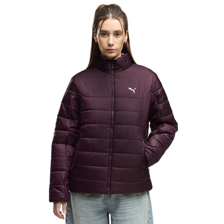 Essentials Padded Kadın Bordo Günlük Stil Mont 68523024 