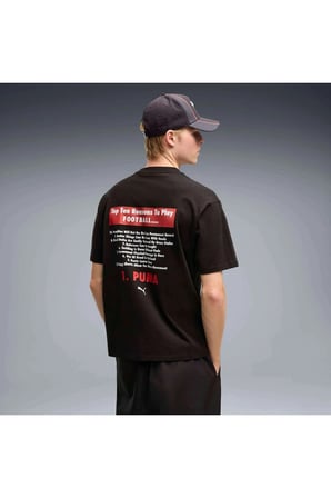 GRAPHIC Football Tee Siyah Erkek T-Shirt
