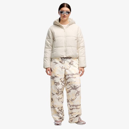 Puma Essential Relaxed Padded Kadın Krem Ceket