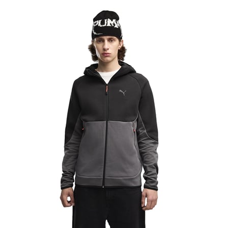 Pumatech Full-Zip Erkek Gri Günlük Stil Eşofman Üstü 69395134