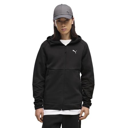 Pumatech Full-Zip Erkek Siyah Günlük Stil Eşofman Üstü 69395101