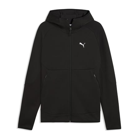 Pumatech Full-Zip Erkek Siyah Günlük Stil Eşofman Üstü 69395101