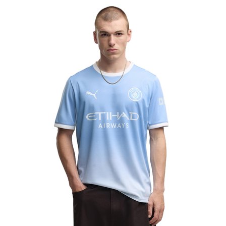 Manchester City 26/27 İç Saha Erkek Mavi Futbol Forma 78432601