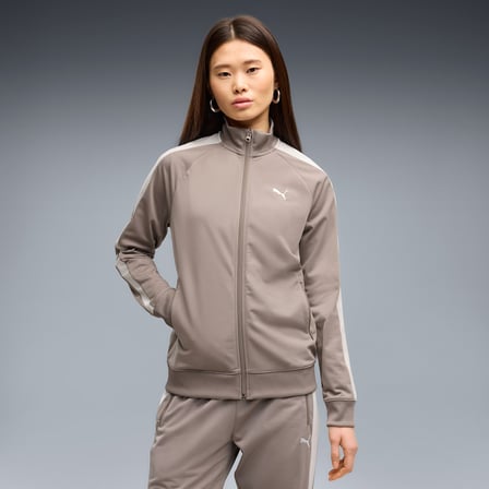 Puma T7 Track Jacket Gri Sweatshirts 692466 81