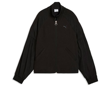Puma HER FULL-ZIP RELAXED JACKET Kadın Günlük Ceket 69402301 Siyah