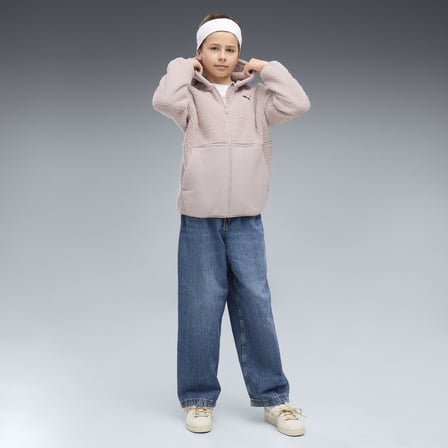 Puma ESS Winterized Full-Zip Pembe Sweatshirts 694618 49