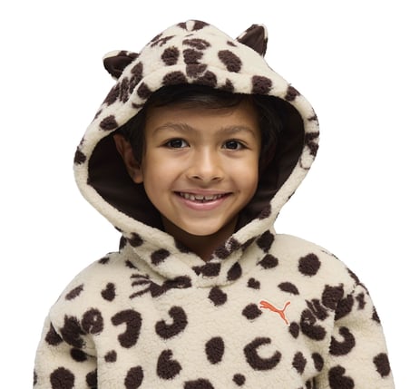 637423-87 Puma Imagınary Frıend Hoodie Çocuk Sweatshirt Bej