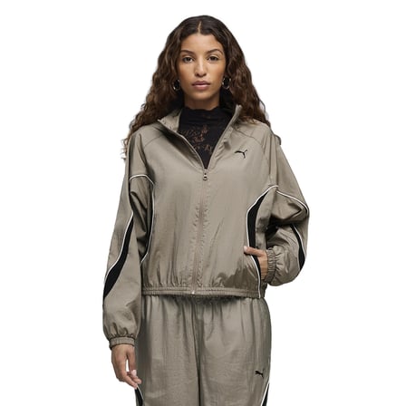 Sport Woven Kadın Gri Günlük Stil Ceket 69404981