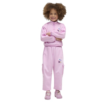 637626-47 Puma X Dora The Explorer T7 Çocuk Sweatshirt Pembe