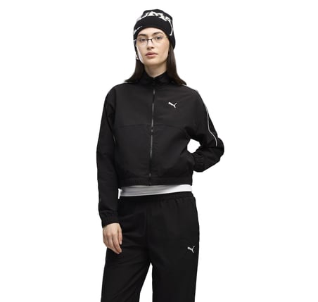 694002-01 Puma Woven Suit Cl Kadın Eşofman Takımı Siyah