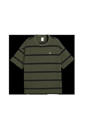 SELECT Essentials Waffle Tee Yeşil Erkek T-Shirt