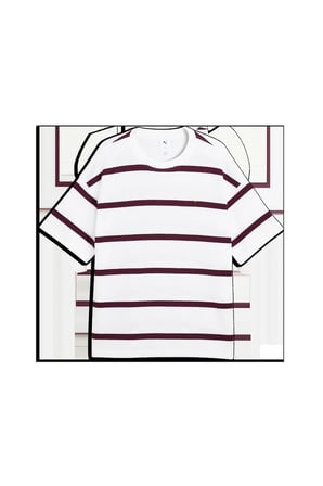 SELECT Essentials Waffle Tee Beyaz Erkek T-Shirt