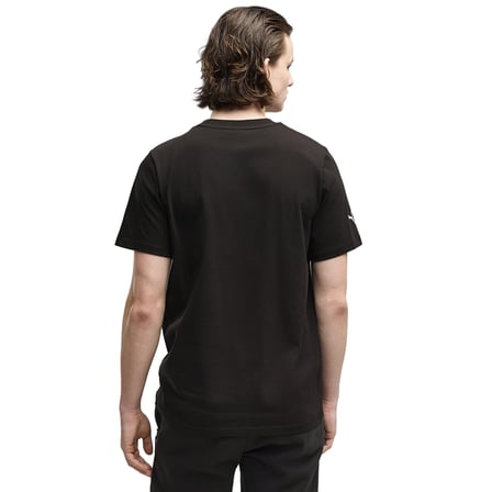Ferrari Colored Shield Erkek Siyah Günlük Stil T-Shirt 63700301
