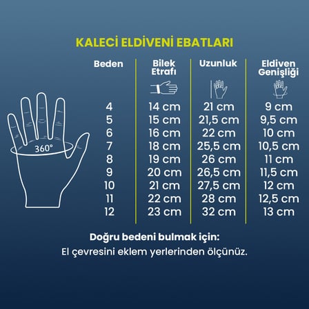 King Play Rc Unisex Siyah Kaleci Eldiveni 04214503