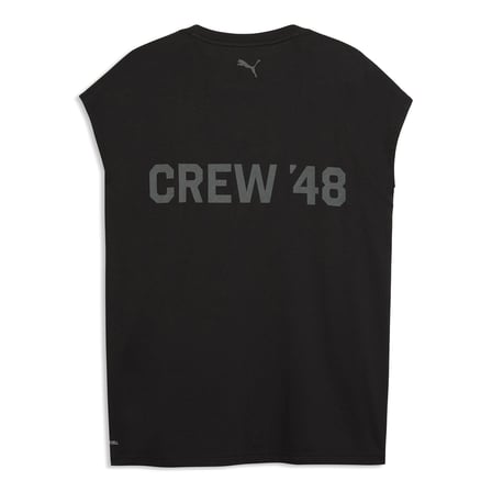 Crew Cutoff Erkek Siyah Antrenman Atlet 52931501