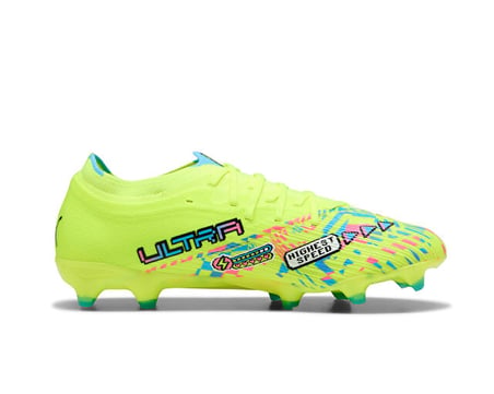 Puma ULTRA NITRO 7 MATCH AL FG/AG Erkek Çoklu Çim Zemin Kramponu 10924001 Beyaz