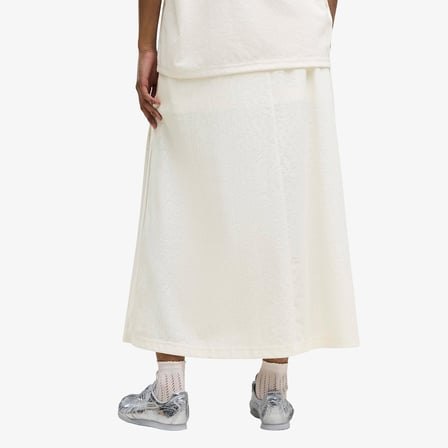 Puma Lace Pack T7 Midi Kadın Beyaz Etek