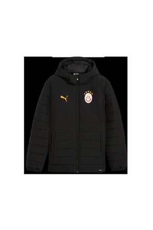 GSK Hooded Padded Jacket Siyah Erkek Mont