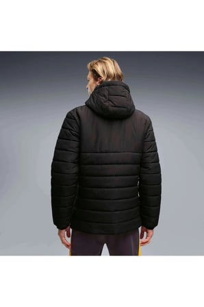 GSK Hooded Padded Jacket Siyah Erkek Mont