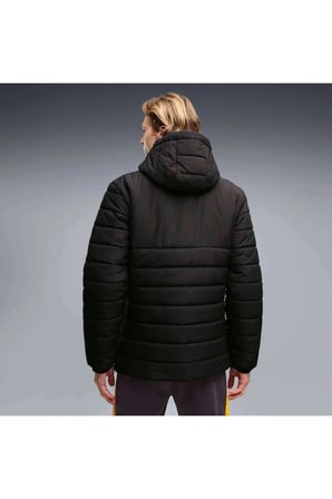 GSK Hooded Padded Jacket Siyah Erkek Mont