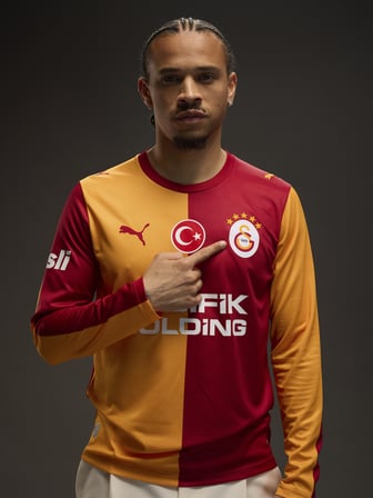 Galatasaray Puma 2026/2027 İç Saha Parçalı Uzun Kollu Forma 78499201