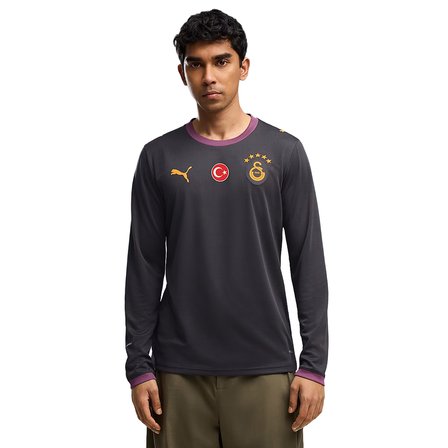 Galatasaray 2026/27 Deplasman Erkek Gri Uzun Kollu Futbol Forma 78501405