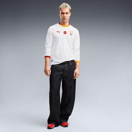 Galatasaray 2026/27 Alternatif Erkek Beyaz Uzun Kollu Futbol Forma 78500302