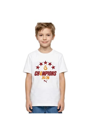 GSK Winners Tee Jr Beyaz Unisex T-Shirt & Polo
