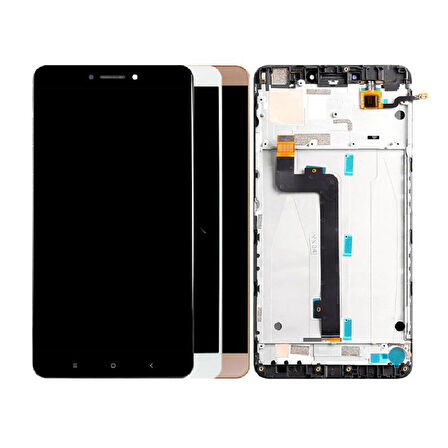 Fixist Xiaomi Mi Max 2 ile Uyumlu Lcd Ekran Dokunmatik Çıtalı