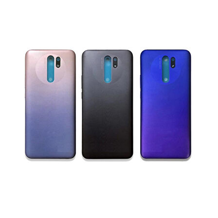 Fixist Xiaomi Redmi 9 ile Uyumlu Arka Pil Kapağı