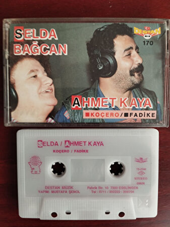 Selda Bağcan / Ahmet Kaya  – Koçero / Fadike -  1994  Almanya Basım  Nadir Kaset-2.el