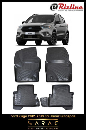 Rizline Ford Kuga 2014 Model 3D Havuzlu Paspas