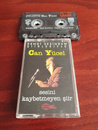 Can Yücel ‎– Sesini Kaybetmeyen Şiir / Kendi Sesinden Şiirleriyle  – 1987 Türkiye Basım  2.El Kaset