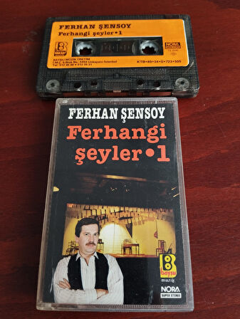 Ferhan Şensoy – Ferhangi Şeyler -1 / 1989 Türkiye Basım Kaset -2.EL