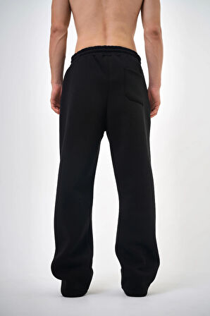 Erkek Basic Baggy Eşofman Altı Siyah
