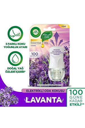 Air Wick Elektrikli Oda Kokusu Seti Lavanta (1 Kit 2 Yedek)