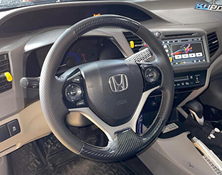 HONDA FB7 ARACA ÖZEL DİKMELİ DİREKSİYON KILIFI(MİCROFİBERCARBON GRİPLİ)AÇIKLAMAYI OKUYNZ